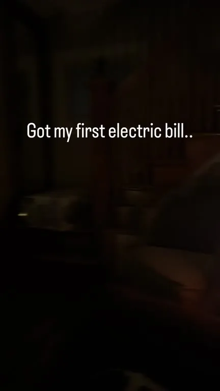 First Electric Bill Panic