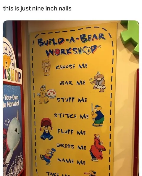 Nine Inch Nails Build-A-Bear