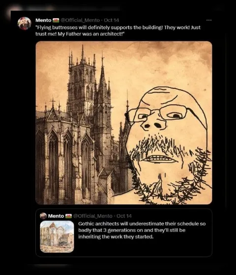 Flying Buttresses Architect Joke