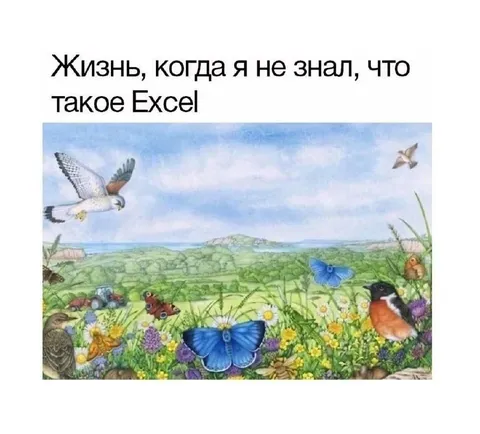 Жизнь до знакомства с Excel