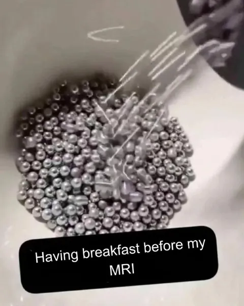 Having Breakfast Before My MRI