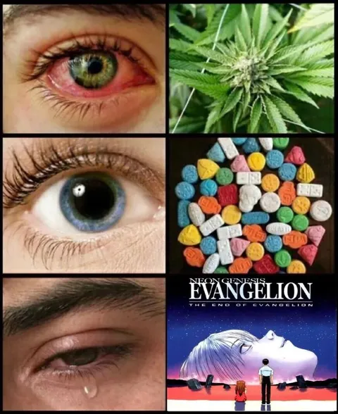 Eyes on Drugs and Evangelion