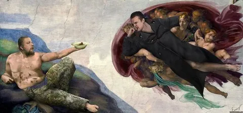 Адам и небесный бизнесмен