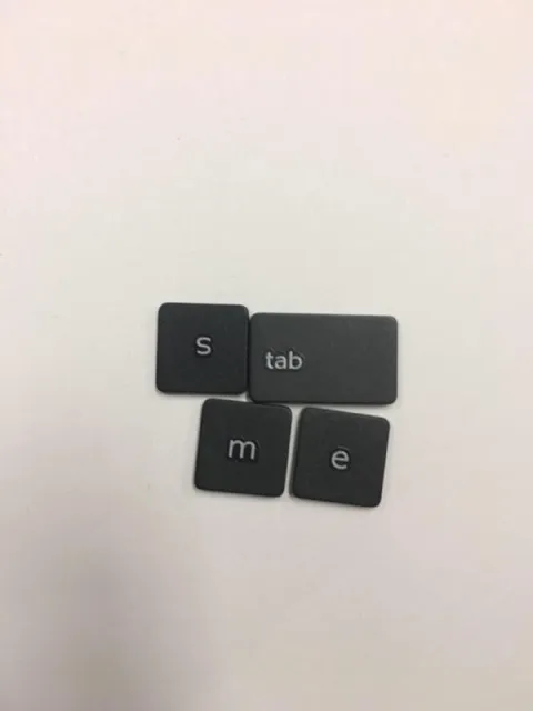 Keyboard Keys Say Stab Me