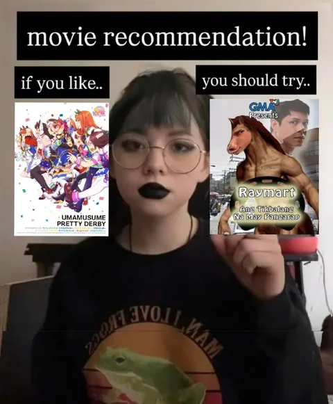 Movie Recommendation Horse Meme