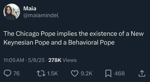 Chicago Pope Taxonomy Joke
