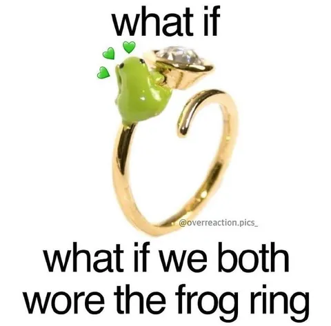What If We Both Wore the Frog Ring
