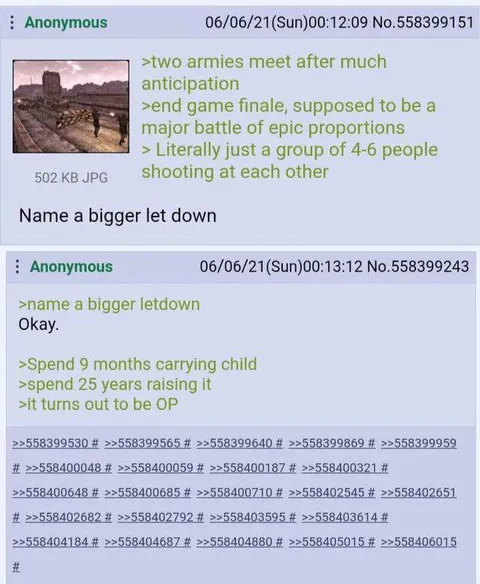 Two Armies Meet After Much Anticipation