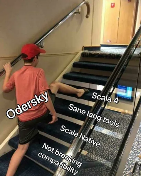 Odersky Climbs Scala Compatibility