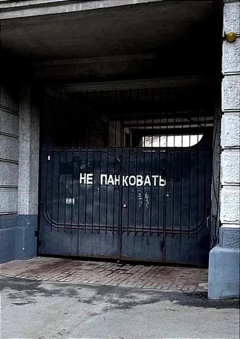 Не панковать на воротах