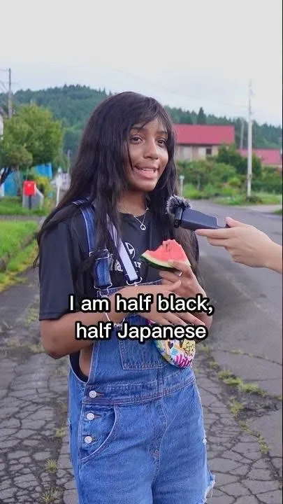 Half Black, Half Japanese