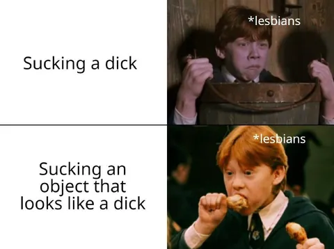 Lesbians Sucking Objects