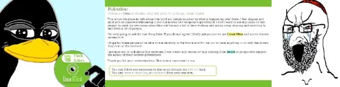 Linux Mint Palestine Donation