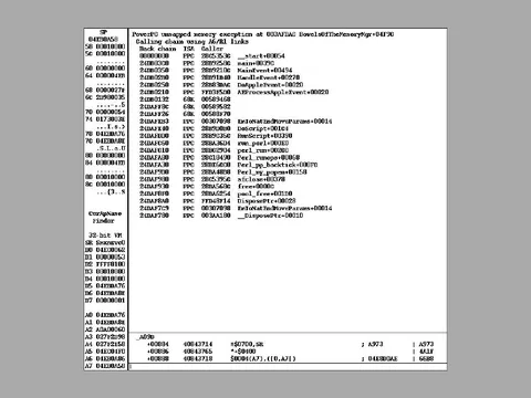 Fake Linux Crash Screen