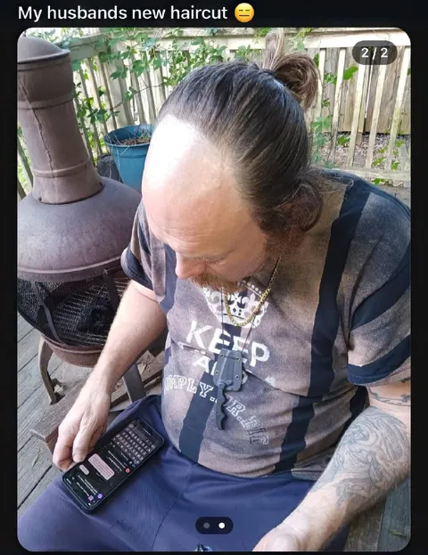 My Husband’s New Haircut