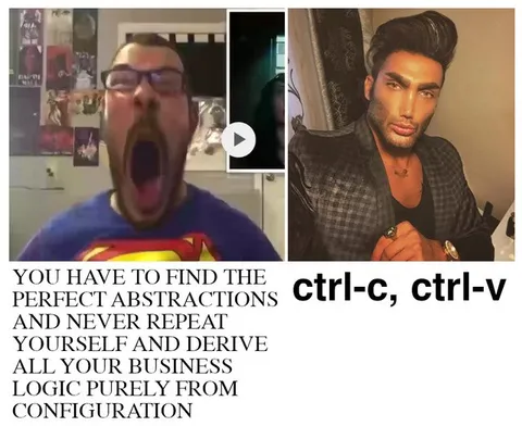 Perfect Abstractions Ctrl-C Ctrl-V