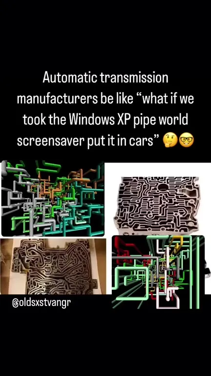 Windows XP Pipes in Automatic Transmissions