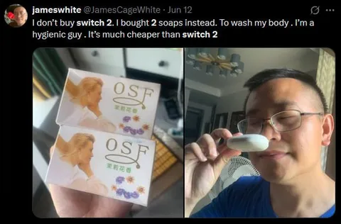 Switch 2 Versus Cheap Soap
