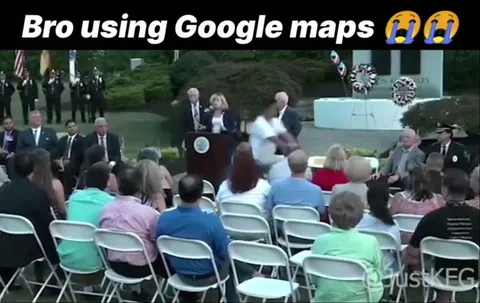 Bro Using Google Maps