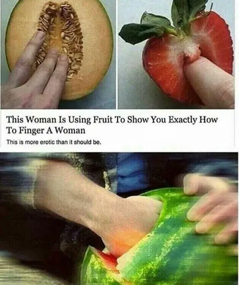 Fruit Demonstrates Fingering