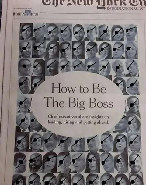 How to Be the Big Boss