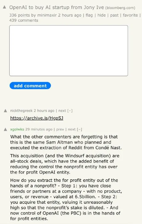 OpenAI Extracts Reddit from Condé Nast