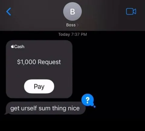 Boss Requests His Own Gift