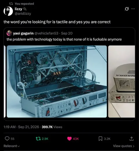 The Word Is Tactile
