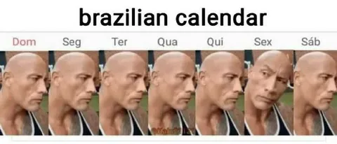 Brazilian Calendar