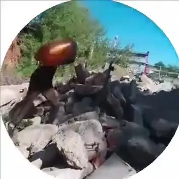 Бросок в груду камней