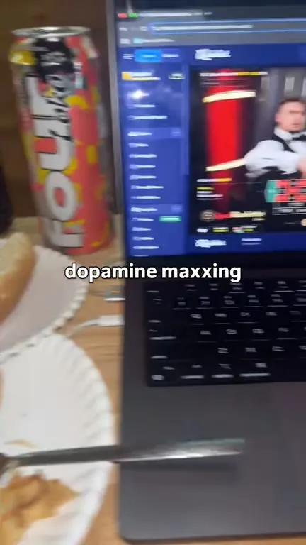 Dopamine Maxxing Gaming Setup