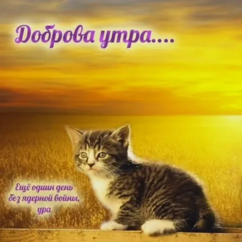 Ещё один день без ядерной войны
