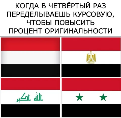 Четвёртый раз переделываешь курсовую