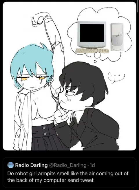 Robot Girl Armpit Question