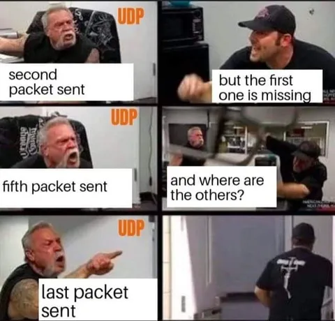 Missing Packets Reaction