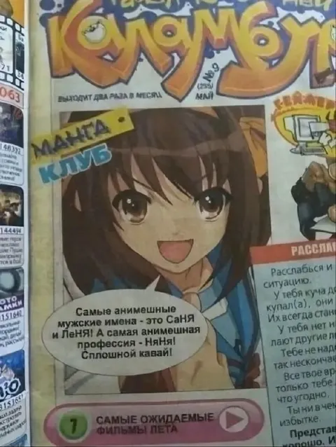 Самые анимешные имена