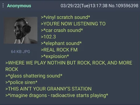 Real Rock FM Greentext
