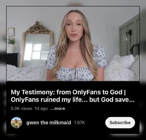 OnlyFans to God Testimony