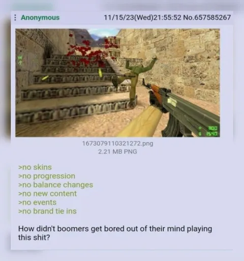 Boomers Playing Counter-Strike