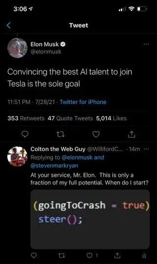 Tesla AI Talent Crash