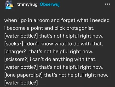 Point and Click Protagonist