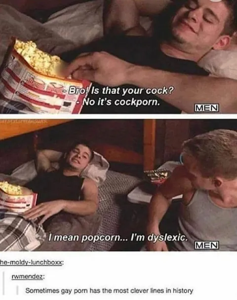 Dyslexic Popcorn Mix-Up