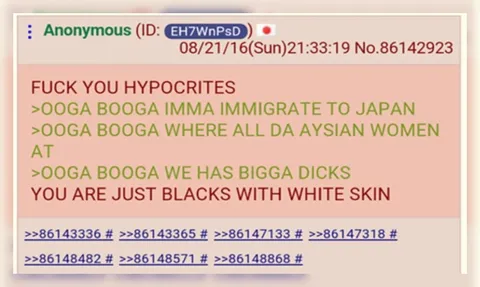 Ooga Booga Hypocrites Greentext