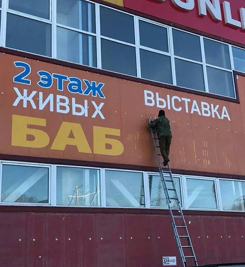 Второй этаж живых баб