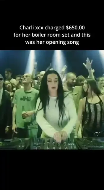 Charli xcx's $650 Boiler Room Set