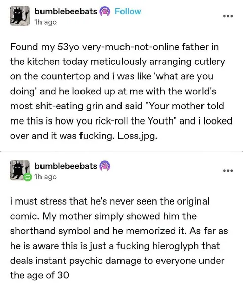 Gen X Rickrolls Youth With Loss