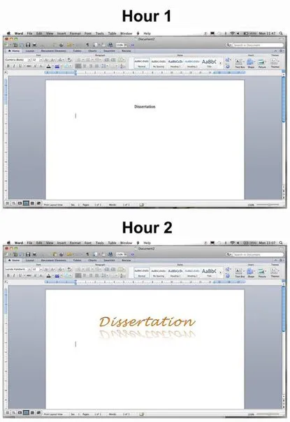 Dissertation After Two Hours