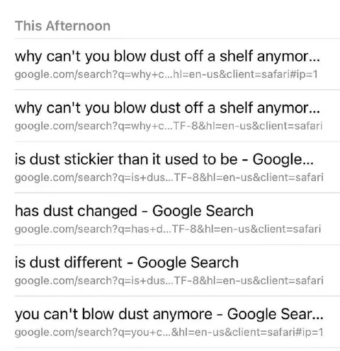 Why Is Dust Different Now