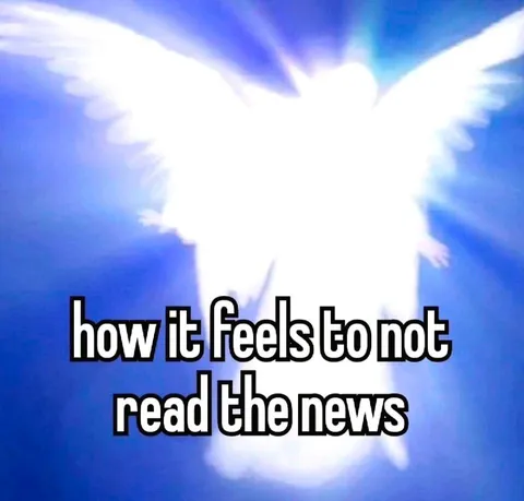 How It Feels Not Reading News