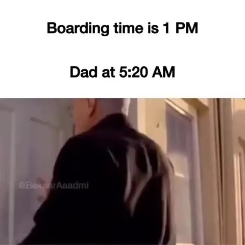 Dad Wakes Everyone for the Flight